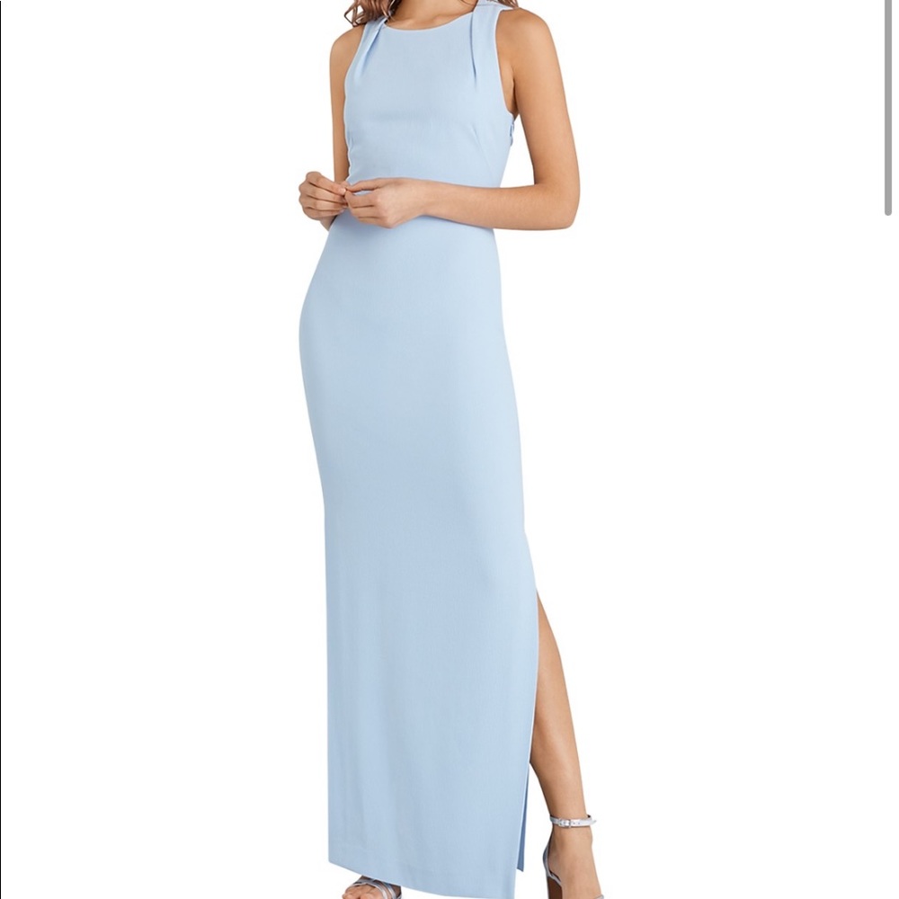 Whistles Sky Blue Gown